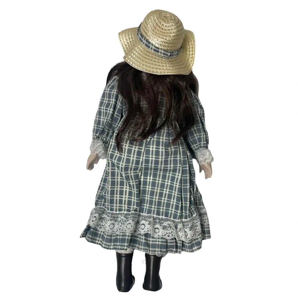 Vintage Doll Porcelain Molly Modern Farmhouse French Cottage Lace Vintage Toys